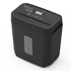 SToK (ST-25CC) Paper Shredder for Home & Office, 8-Sheet Cross-Cut Shredder, P-4 High Security Level, Quiet Credit Card Shredder with Jam Proof System, 15 LTR bin Capacity (One Year Offsite Warranty)